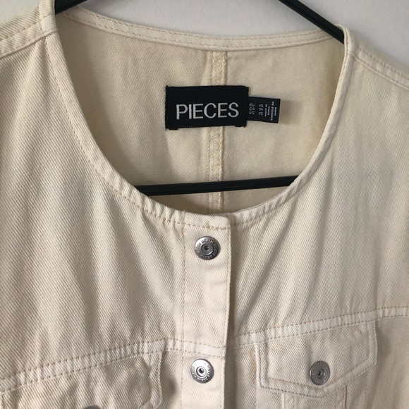 PIECES Summer Denim Dress ‘Tara’ | Size xs - Picture 4 of 6